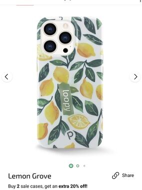 Loopy Case Lemon Grove IPhone 13 ProMax